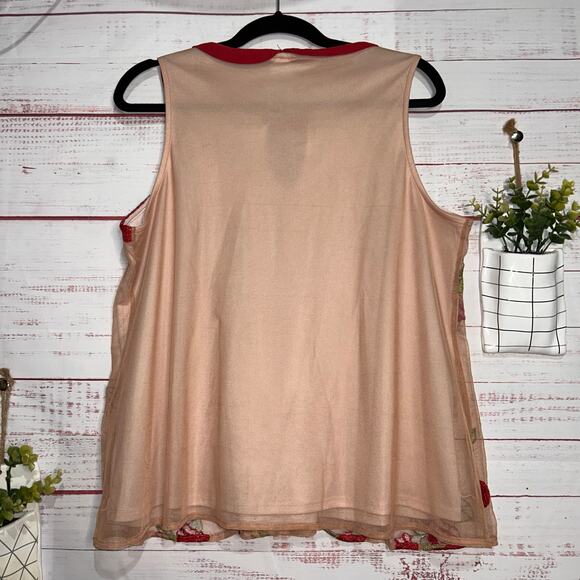 Disney By Lauren Conrad Snow White Mesh Blouse Large - Picture 3 of 6